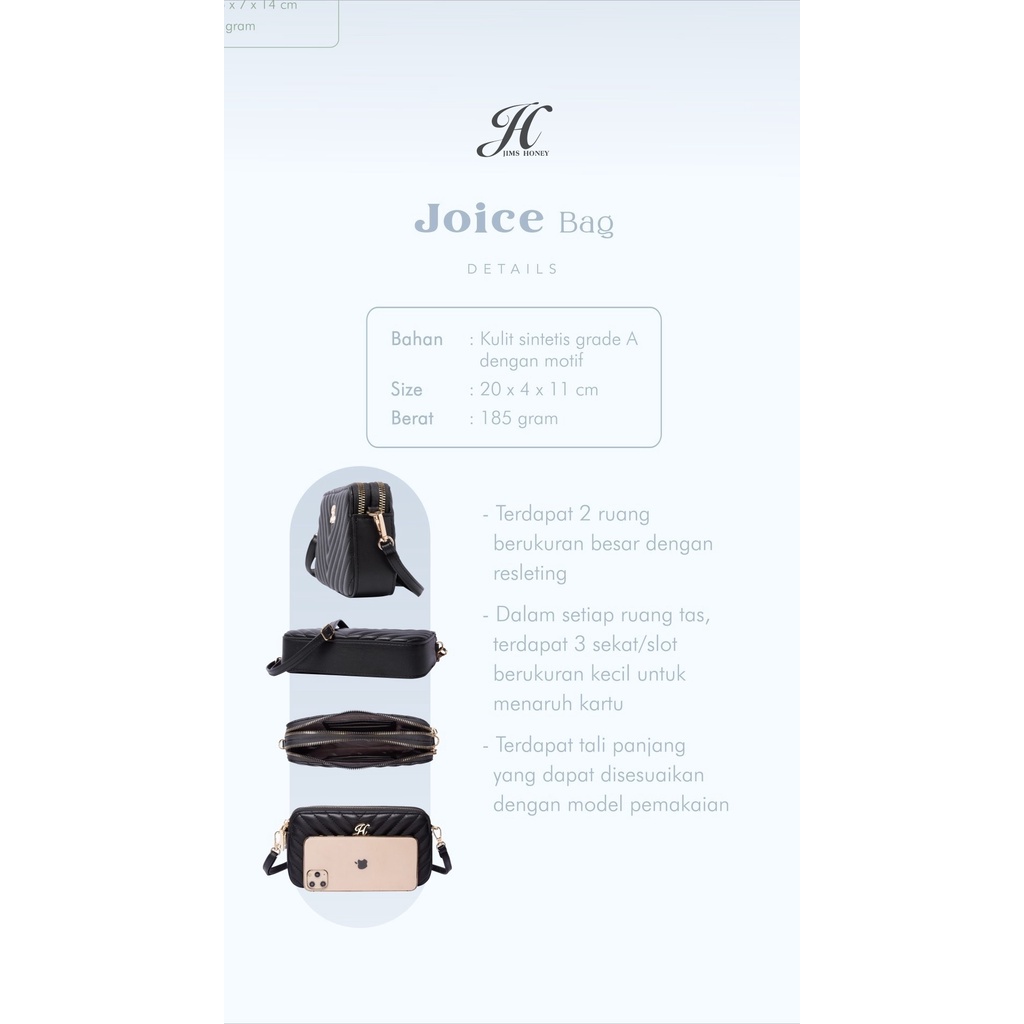 JIMS HONEY JOICE MINI BAG TAS SELEMPANG WANITA