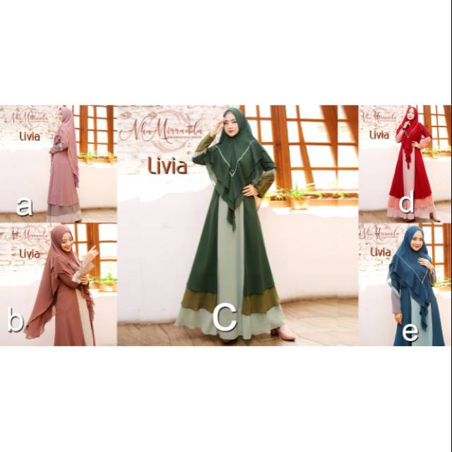 Livia Syari Casual Original by Aluna Mirranda