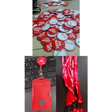 Paket Tali + Yoyo ID CARD + PIN HONDA ONE HEART