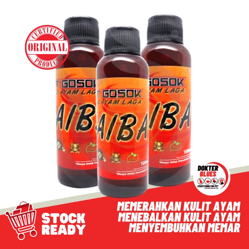 Arak Gosok KAIBA (100ml) Original Khusus Ayam Laga