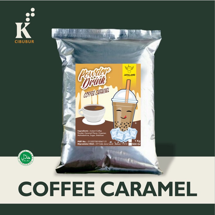 

COFFEE CARAMEL BUBUK MINUMAN BUBBLE JAVALAND 1KG