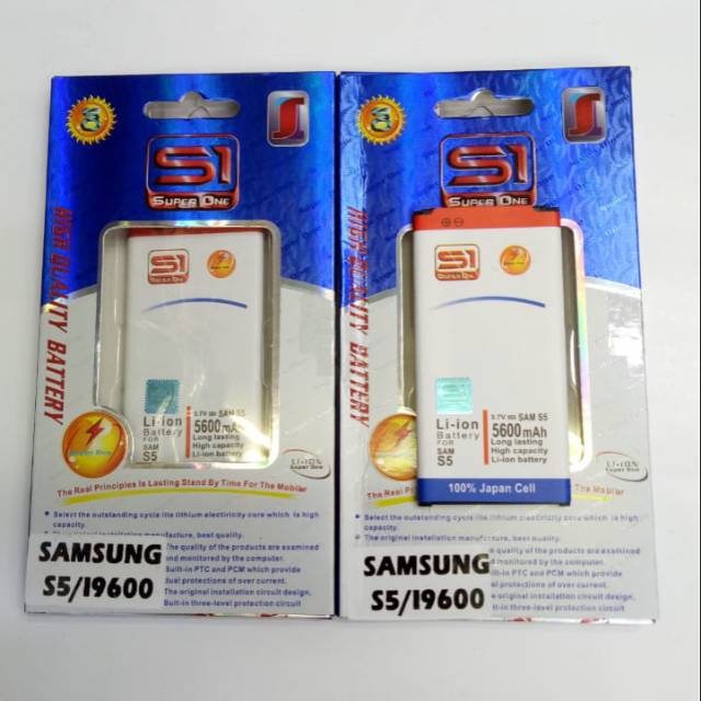 Baterai Samsung Double Power Super One Samsung S5/N9600