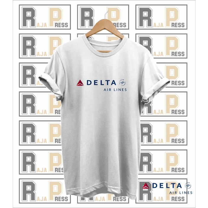 BAJU TSHIRT KAOS DELTA AIRLINES MURAH