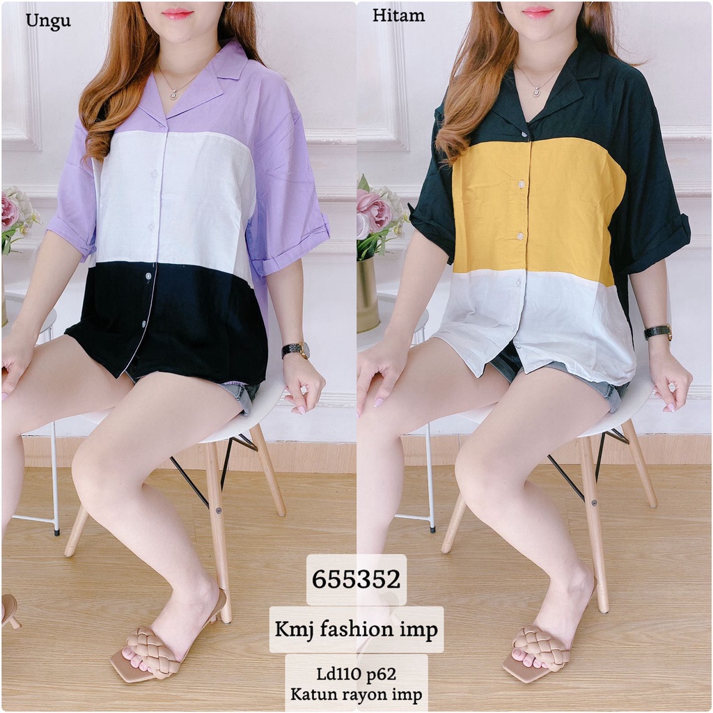 655352 KEMEJA 3 TONE