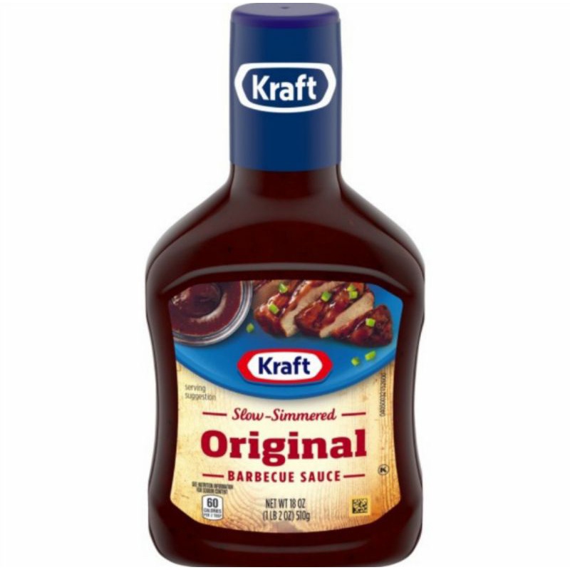 

kraft bbq sauce original 510gr
