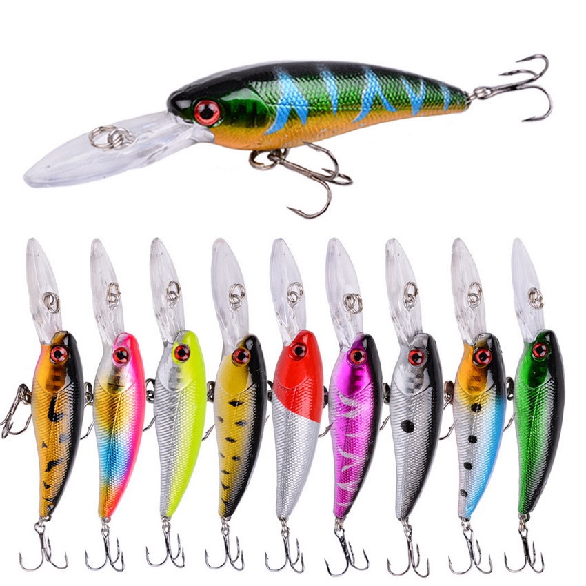 umpan Pancing Minnow 9cm 7,2gr ultralight casting fishing lure mancing casting laut pinggir pantai