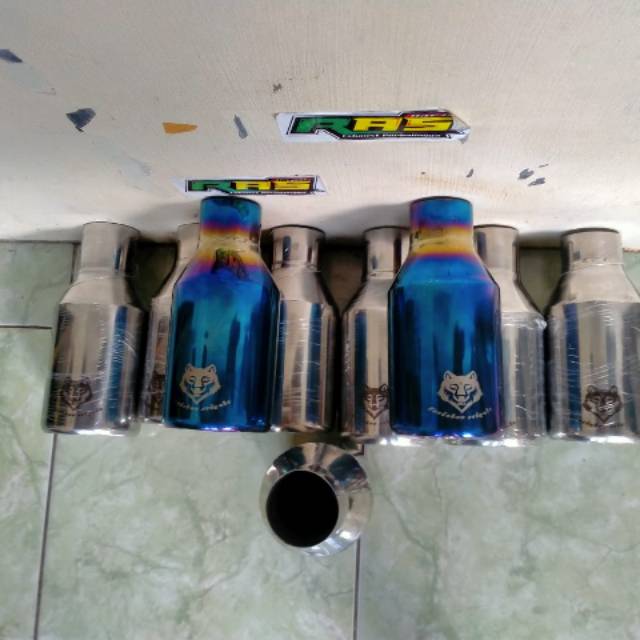 knalpot mobil srigala