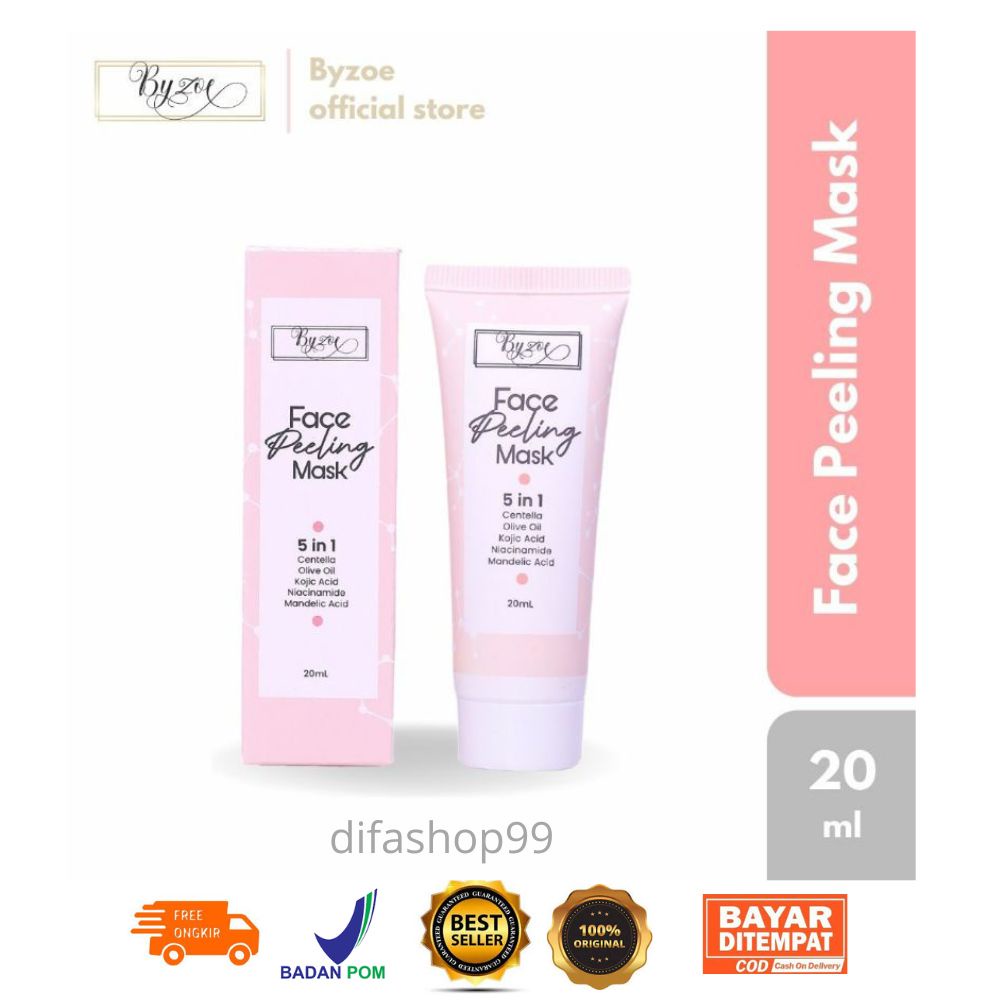 Ready Stock Byzoe 5in1 Face Peeling Mask Masker peeling korea mencerahkan Wajah