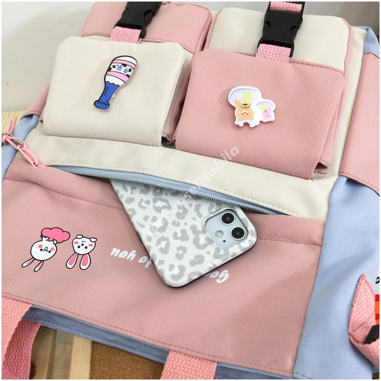 Tas Selempang dan Bahu Sekolah Anak Perempuan Korea Wanita Premium Fashion Murah Import