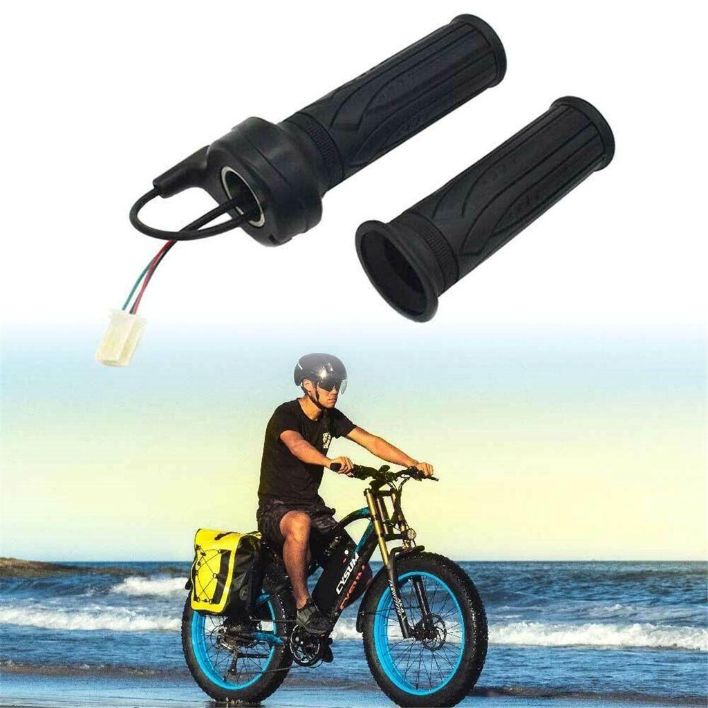 Populer Grip Throttle Sepeda Listrik Kabel Awet Electric Scooter E-Bike Throttle Grip