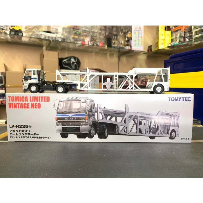 LV-N225b Isuzu 810EX Car Transporter Antico Tomica Limited Vintage Neo