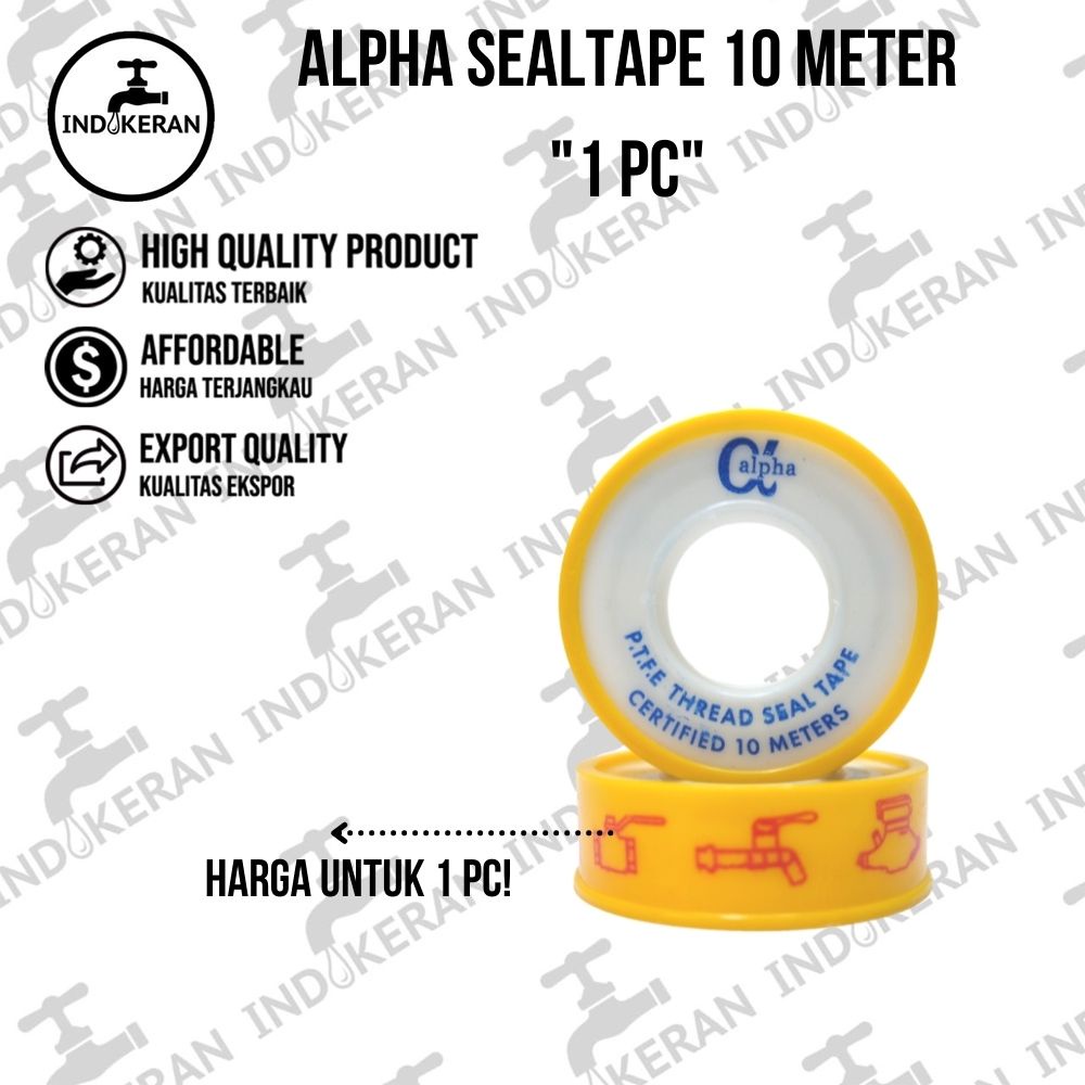 INDOKERAN - Seal Tape ALPHA - 1 PC - 10 Meter