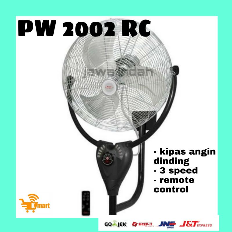 Maspion Power Fan PW-2002 RC Remote Control PW-2002RC PW2002RC