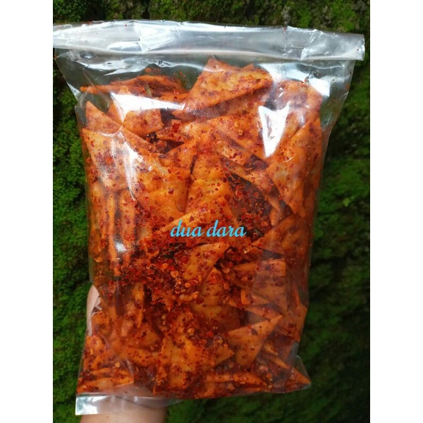 

seblak pangsit segitiga isi 250gr