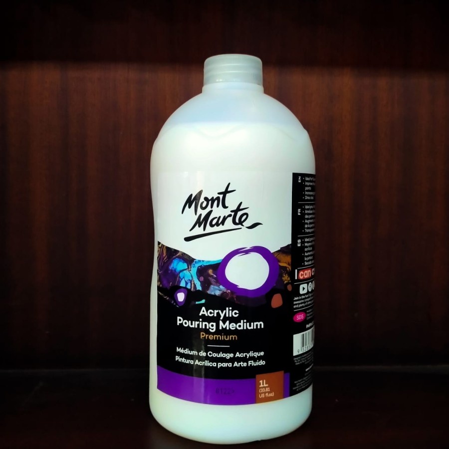 

Mont Marte Acrylic Pouring Medium 1000 ML