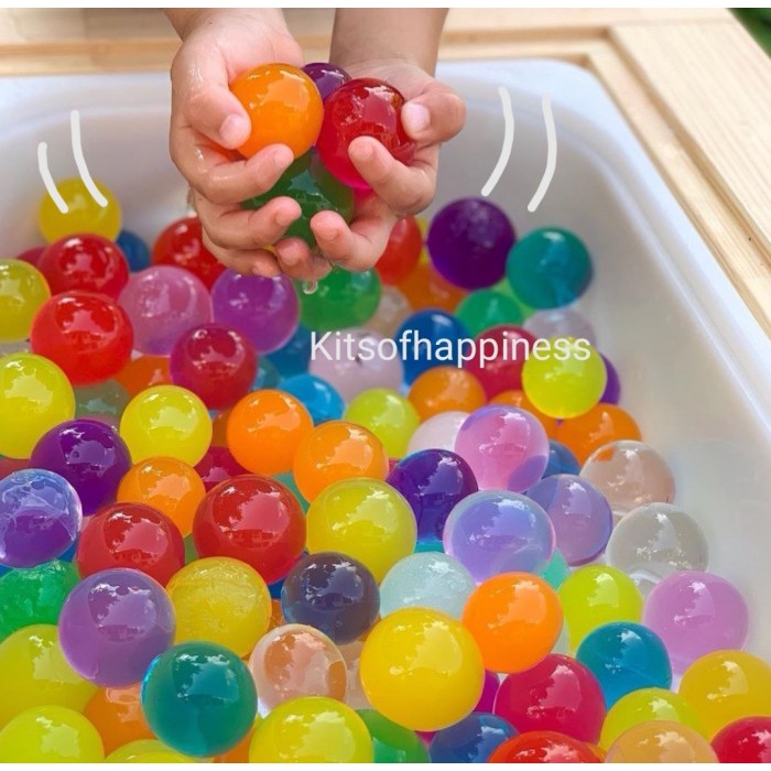 Giant Waterbeads Sensory Play Hidrogel Jumbo/ Sensory Bin /Water Beads