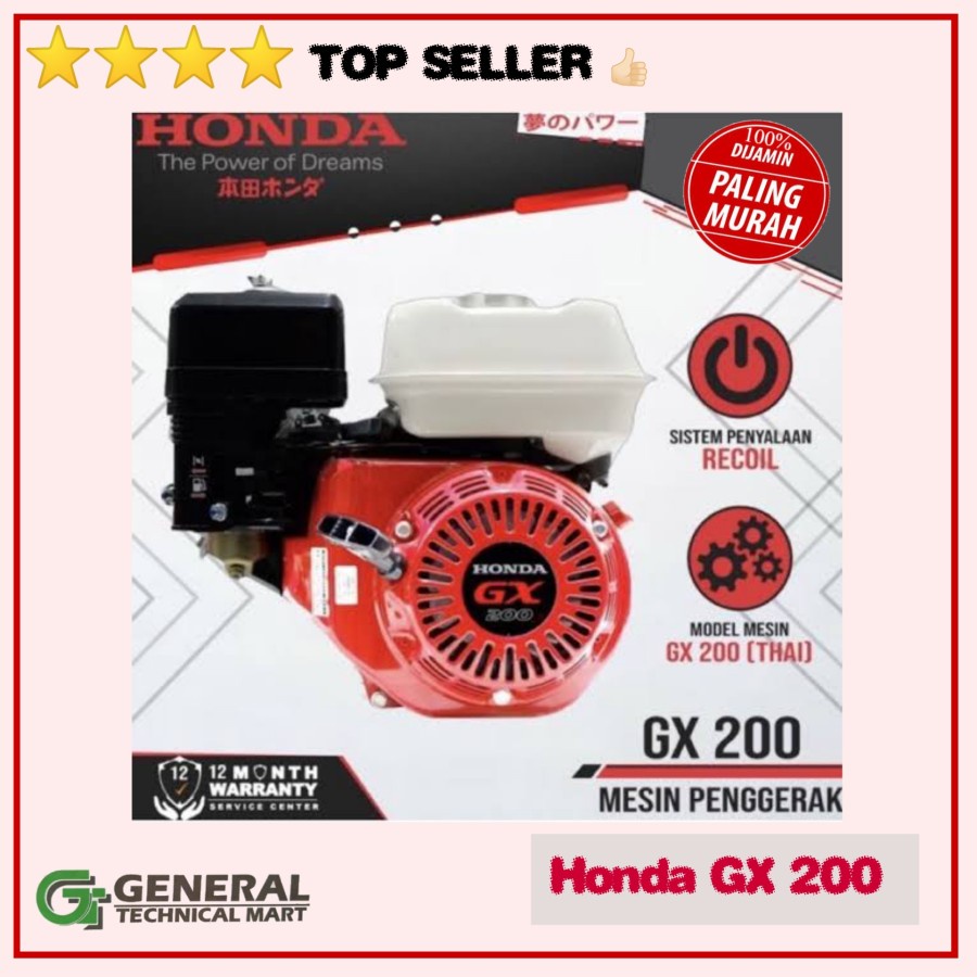 Mesin penggerak Honda GX200