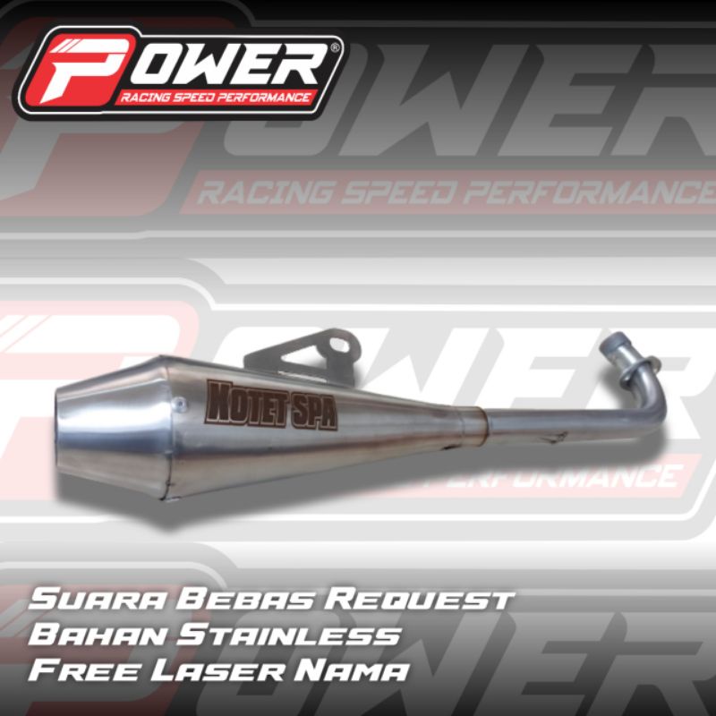 Knalpot BMX CUB, Knalpot Racing BMX CUB tinggal pasang