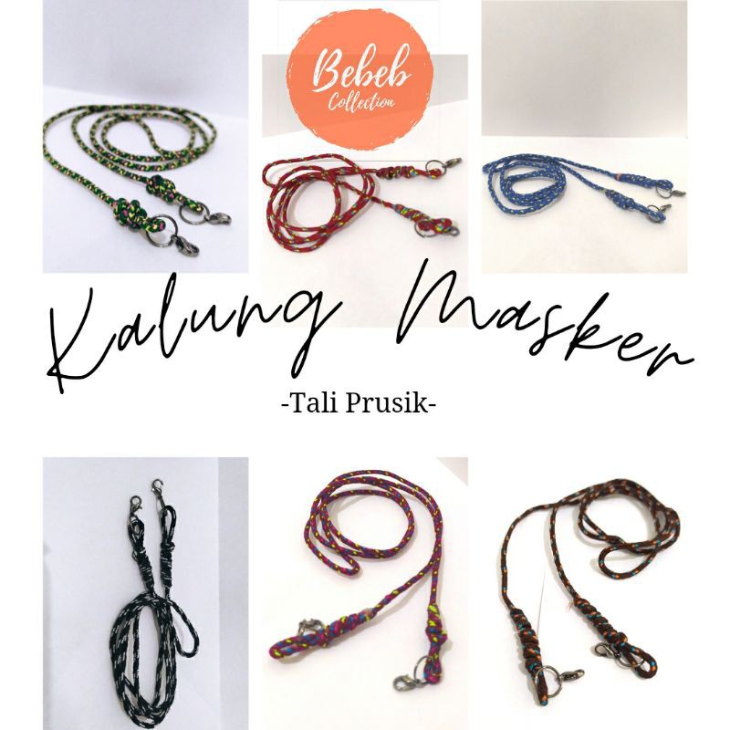 Kalung Masker - Tali Prusik