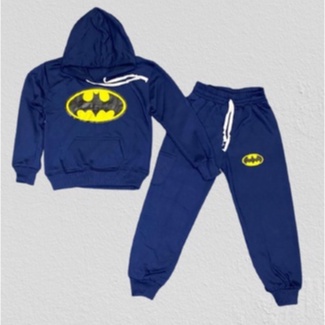 Super Hero Setelan Hoodie+Celana JogerAnak II Celana Joger Anak + sweater Hoodie