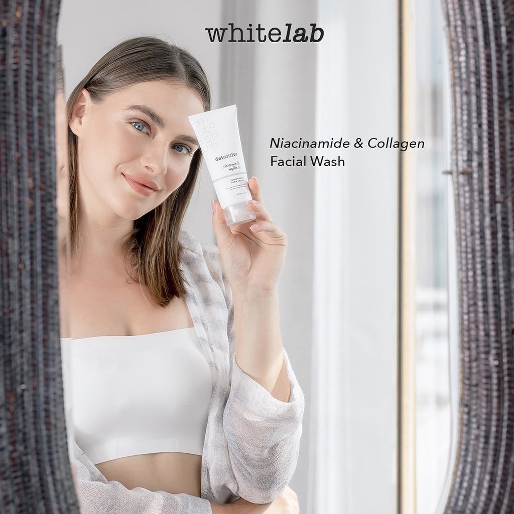 Whitelab Brightening Facial Wash | pH-Balanced Facial Cleanser | Acne Care Facial Wash