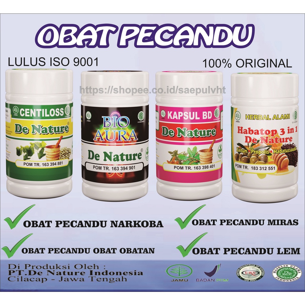 Obat herbal kecanduan narkoba ketergantungan narkoba dan obat obatan denature Ampuh