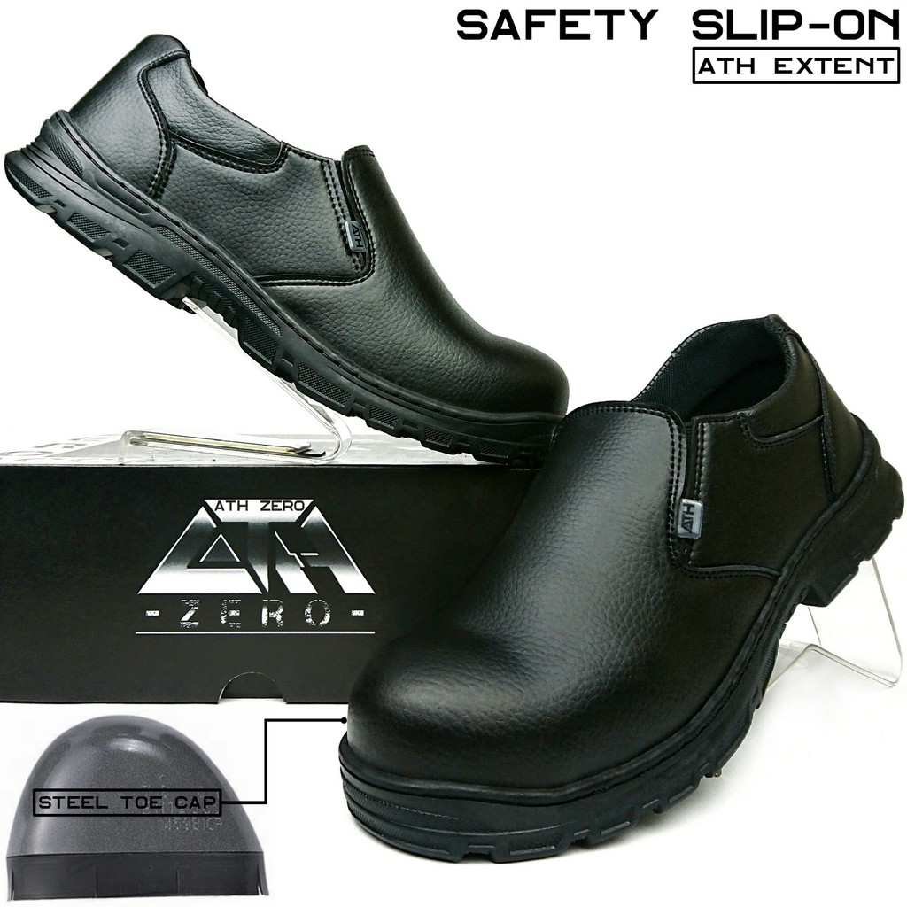 Sepatu Safety Slop Safety Slip on Sepatu Kerja safety Selop Safety Shoes Septy Tanpa Tali Slip-On Septi Slip On Savety Sepatu Industri Proyek Septy Sepatu Sefty Pria