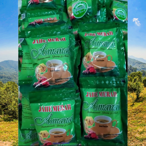 

Jahe Merah Amanah Renceng isi 12 Sachet