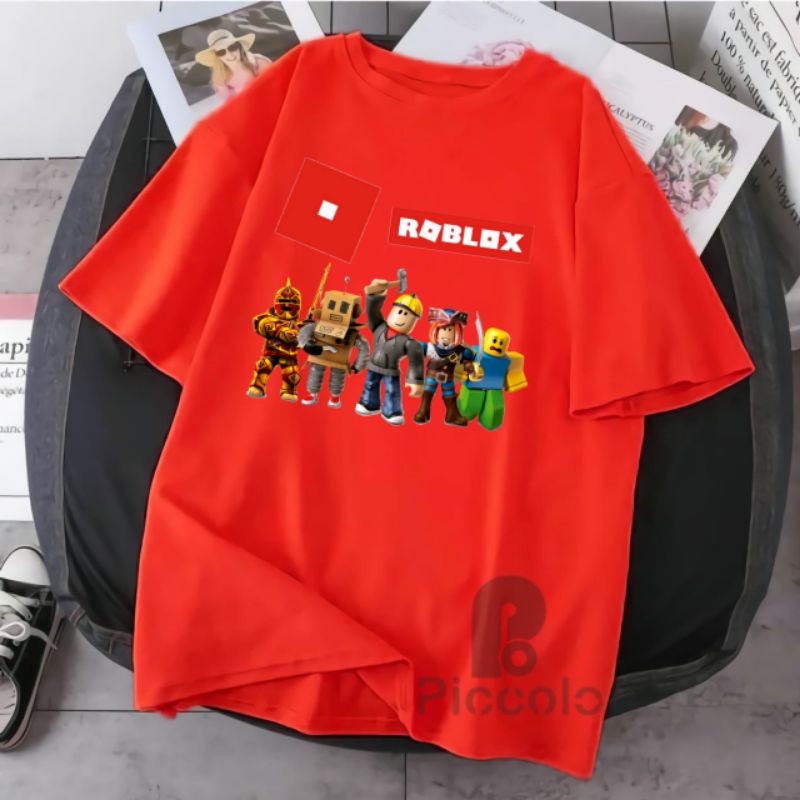 baju kaos anak roblox yutube bahan premium