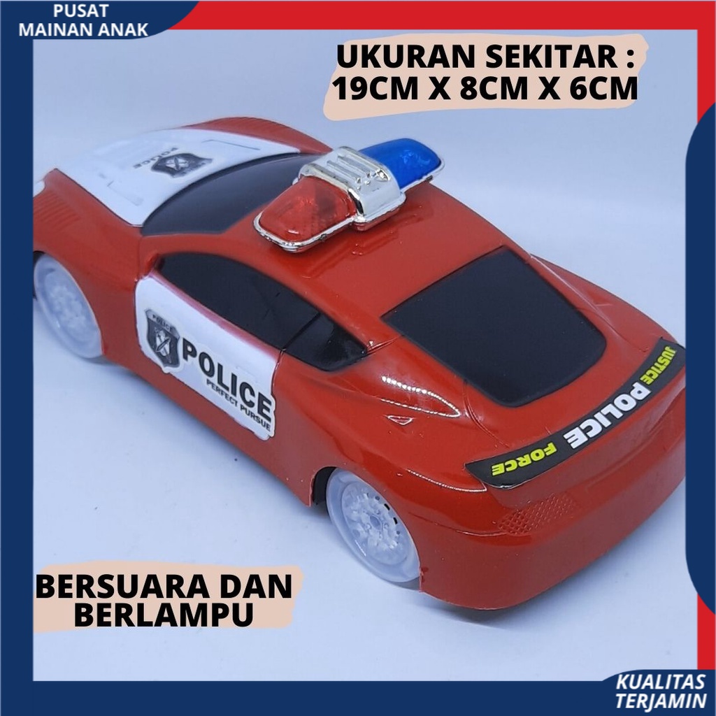 Mainan Mobil Polisi Super Police Car Super Car Police Mobil Super Car Police dengan MUSIK dan LAMPU