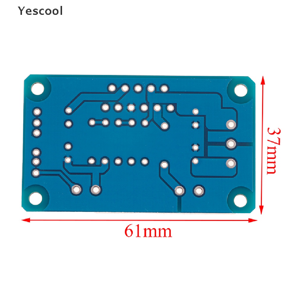 Yescool Papan PCB power amplifier DC 004 20-28V 68W LM3886TF HIFI parallel bare