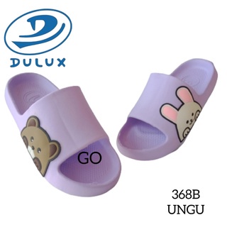 sogo DULUX 386B Sandal Kokop karet Jelly wanita Import motif Kelinci Size 36--40