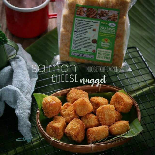 

Salmon Cheese Nugget / Nugget Salmon Keju 200gram