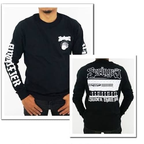Dfws0G1H Ls Seringai - Amplifier - Hitam, S Hyj2011Jhh