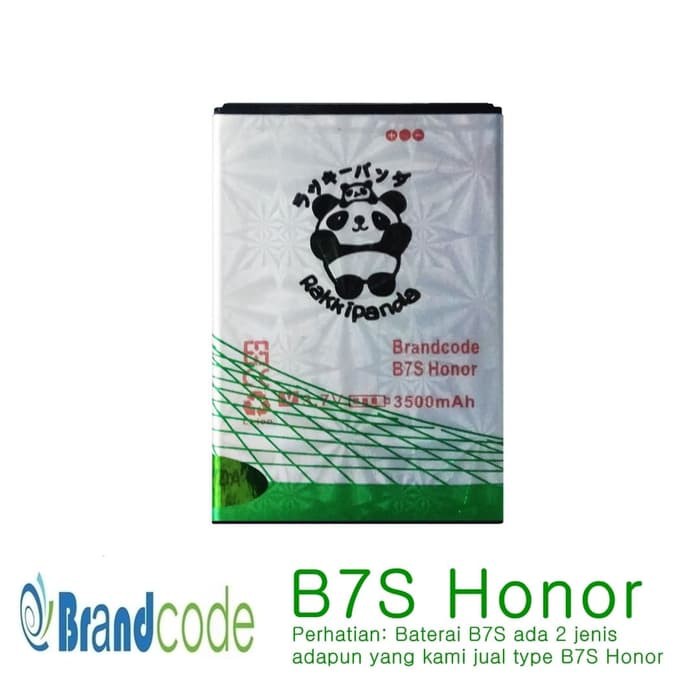 Baterai Brandcode B7S Honor RAKKIPANDA