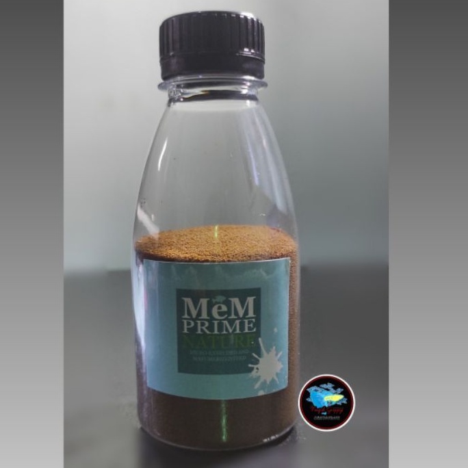 Mem Prime 200-300 micron 100gr - Pelet Mem pakan ikan