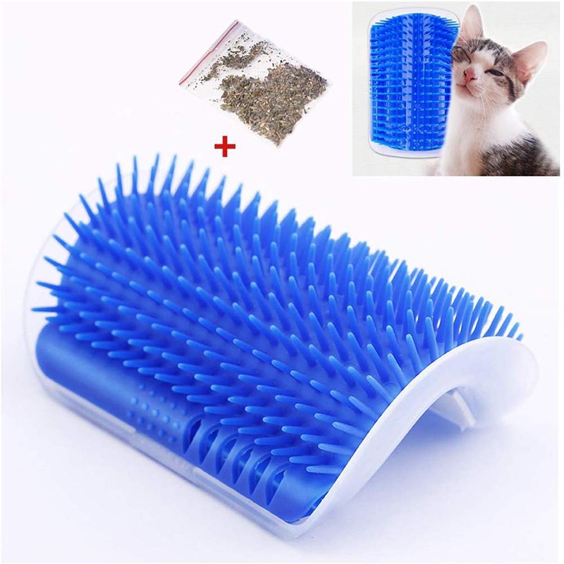 Sisir Kucing Sisir Catnip Tempel Premium Quality | Self Brushing Pet Brush | Self Grooming Kucing