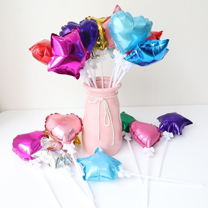 Jual Balon Foil Love Dan Star Bintang Inch Shopee Indonesia