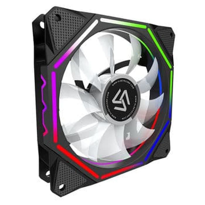 Alseye Pentagon 12cm Fan Casing LED Auto RGB Fan Case Pentagon RGB