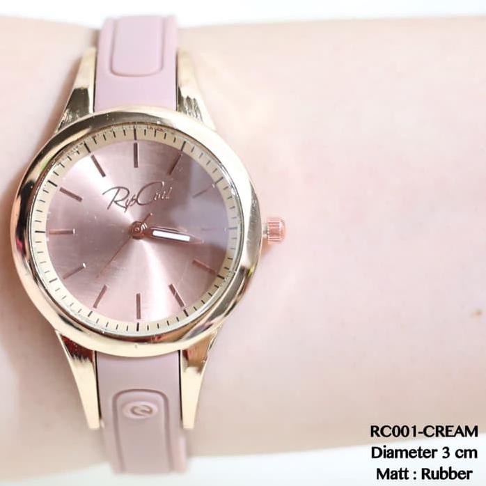Stok Terbatas Jam Tangan Ripcurl Wanita Remaja Grosir Rubber Karet Fashion Warna