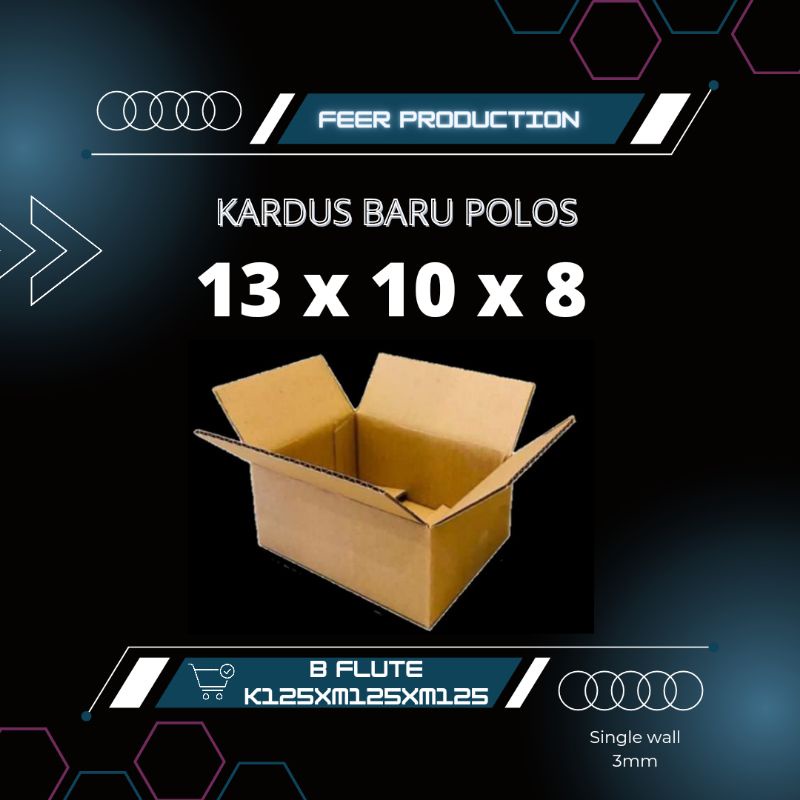 

Kardus Packing 13x10x8 | Dus Packing | Kardus Box | Kotak Packing Box | Kotak Kardus Karton Polos Coklat Baru Murah