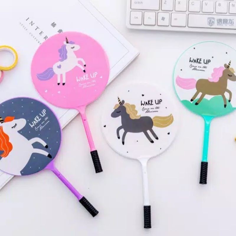 

Pulpen Pena Kipas Karakter unicorn / Pena kipas Unicorn lucu import / ts-106