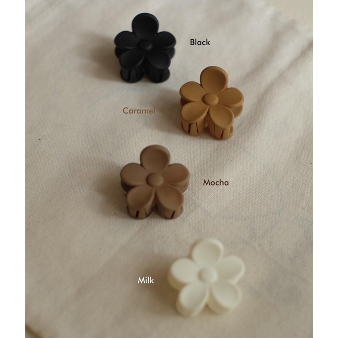 Ark.co - Flower hair clip claw ( Azale , Magnolia , Roselene ) jepit rambut bunga