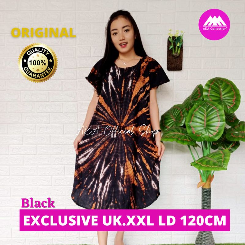 BAJU DASTER BALI WANITA TIE DYE LD120 PJ110 JUMBO XXL BAJU TIDUR WANITA RAYON ADEM PIYAMA WANITA