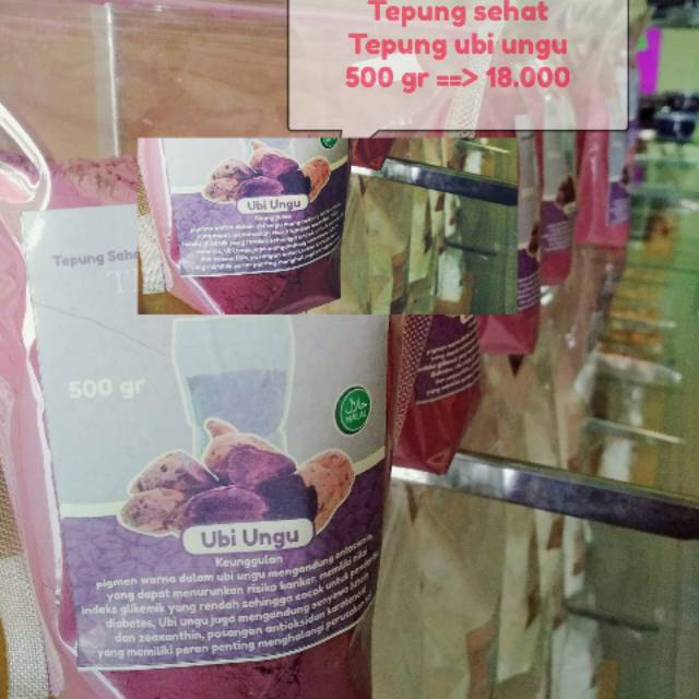 

Mocaf Ubi Ungu Sehat