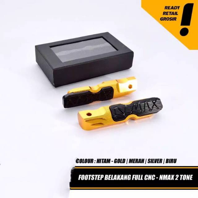 FOOTSTEP BELAKANG NMAX AEROX full cnc/ STEP BELAKANG  nmax lexy aerox dllUNIVERSAL