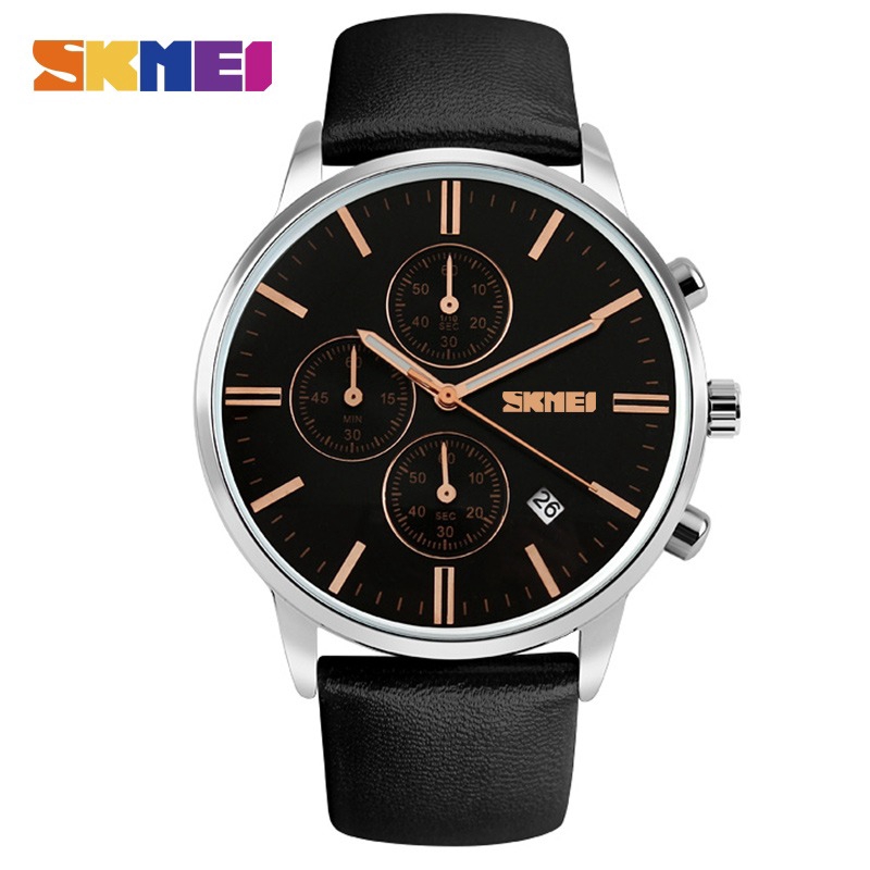 SKMEI 9103 Jam Tangan Pria Analog Chronograph WK-SBY