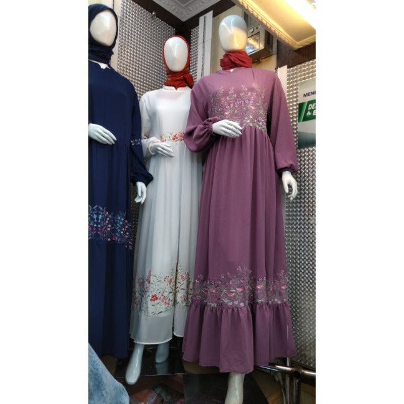 FASHION MUSLIM/GAMIS BORDIR/GAMIS MEWAH/