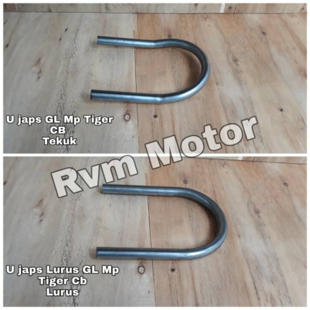 Behel U japs japstyle Gl mp tiger cb Lurus dan tekuk U japs custom