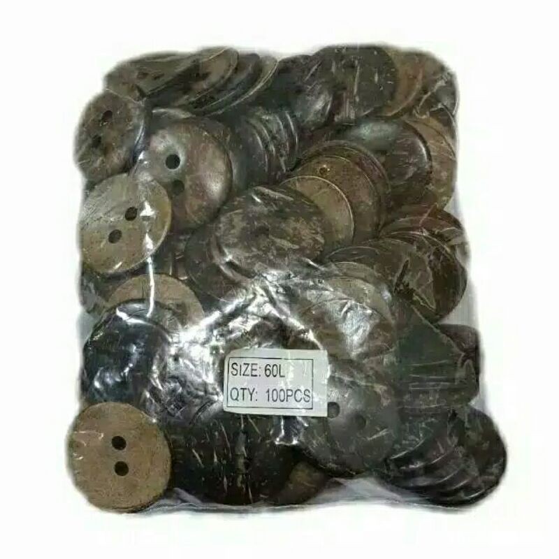 Isi 100 pcs - Diameter 38 mm Kancing Batok 38 mm